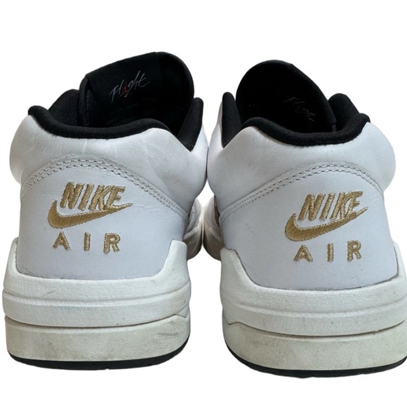 Nike Mens Air Jordan Stadium 90 Size 11 White Gold Athletic Shoes - Picture 2 of 7